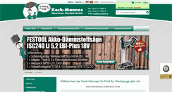 Desktop Screenshot of koch-mannes.de